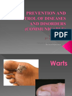 Prevention and Control of Diseases and Disorders