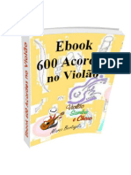 Ebook 600 Acordes No Violão