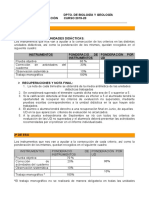 Criterios de Calificación