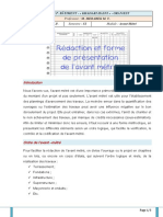 Métré-003-Rédaction Et Forme de Présentation de L'avant Métré PDF