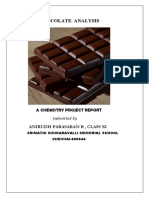 Chocolate Analysis 2