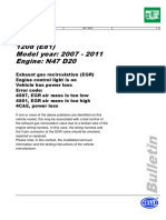 BMW 120d E81 07 11 - Power Loss Egr Codes 4507 4501