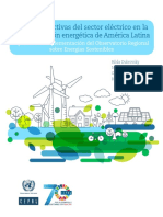 Rol y Perspectivas Del Sector Eléctrico en La Transformación Energética de América Latina