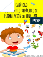 Catálogo Cuadernillo de Estimulación Lenguaje para Niños Escolares (Desde 6-8 Años)