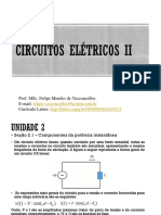 Aula 4 Circuitos Elétricos II - Componentes Da Potência Instantânea