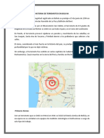 Historia de Terremotos en Bolivia