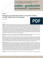 Isabel Wilke - Biological and Pathological Effects of 2.45 GHZ Radiation On Cells, Fertility, Brain, and Behavior