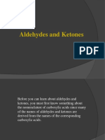 Aldehyde and Ketones