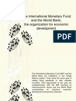 Contemporary - IMF and WB