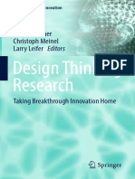 Design Thinking Research - Taking Breakthrough Innovation Home