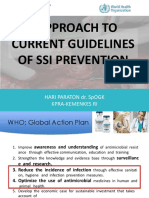 Approach To Current Guidelines of SSI Prevention ABC