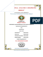 "Longitudinal Analysis U-Shaped PSC Bridge": Visvesvaraya Technological University, Belagavi