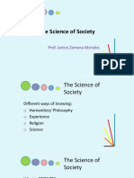 The Science of Society