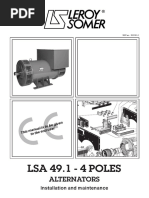 88) Leroy Somer Alternator