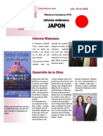 Informe Misionero Japon