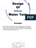 Intze Water Tank PDF