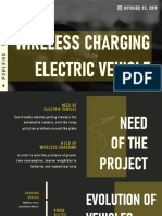 Wireless Charging Electric Vehicle