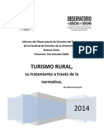 Turismo Rural Normativa