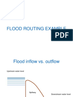 Flood Routing Example