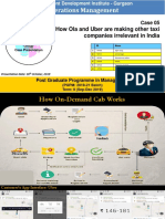 Operations Management: How Ola and Uber Are Making Other Taxi Companies Irrelevant in India
