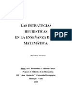 Estrategias Hermenéuticas en La Enseñanza de La Matematica