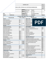 03 - Check List Inspeccion Retroexcvadora