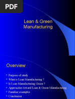 Lean & Green Manufacturing