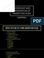 Workshop and Preparation of Marketing Plan