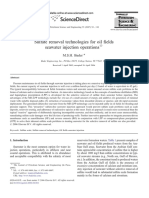 Sulfate Removal Technologies For Oil Fields Seawater Injection Operations