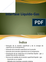 4.2. Interfase Líquido-Gas