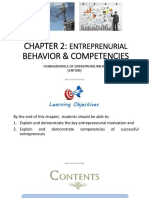 C2 Entrepreneurial Behaviour and Competencies