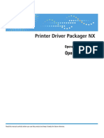 Printer Driver Packager NX - Operation Guide