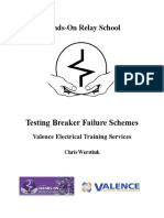 Hands-On Relay School: Testing Breaker Failure Schemes