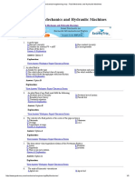 Fluid Machines and HYdraulic Machines