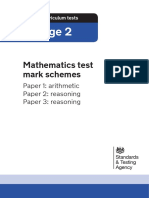 2016 KS2 Mathematics Mark Schemes