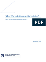 What Works in Community Policing