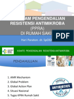 Program Pengendalian Resistensi Antimikroba: (PPRA) Di Rumah Sakit