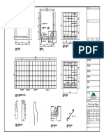 Kedalaman 800 & 1000mm U-Ditch (Lebar 1000mm) : Key Plan