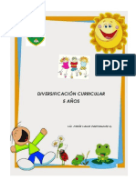 Diversificación Curricular 5 Años Actualizado