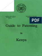 Guide To Patenting in Kenya