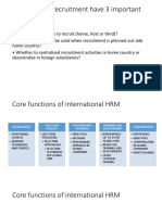 International Recruitment Have 3 Important Questions