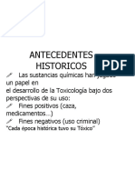 Antecedentes Historicos Sábado 23 de Junio 2018