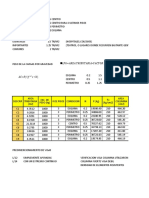 Predimencinamiento de Columnas y Vigas