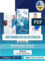 Doctorado en Salud Publica Chuquisaca