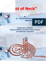 "Root of Neck": Dr. Shoukat Ali Memon