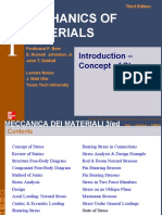 Mechanics of Materials: Introduction - Concept of Stress