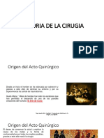 Historia de La Cirugia