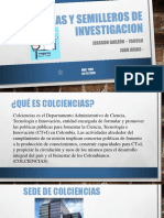 Colciencias y Semilleros de Investigacion