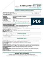 Material Safety Data Sheet: Section 1 - Identification of Chemical Product and Company