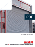 Rolling Shutters Brochure